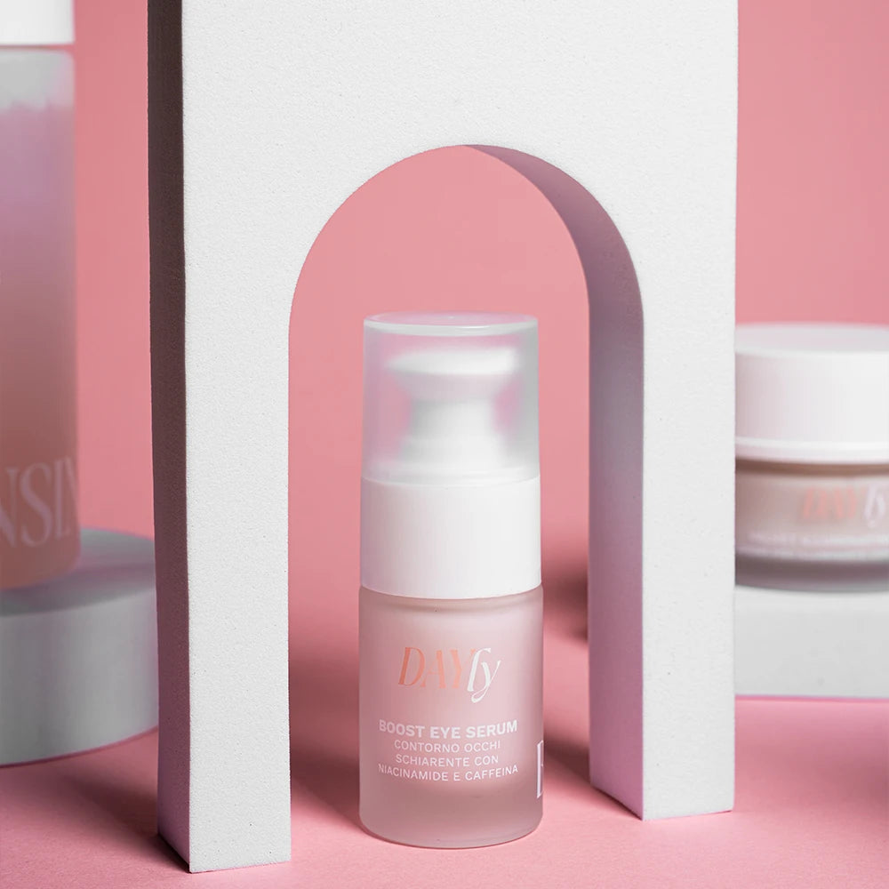 BOOST EYE SERUM | Contorno occhi schiarente con caffeina e niacinamide